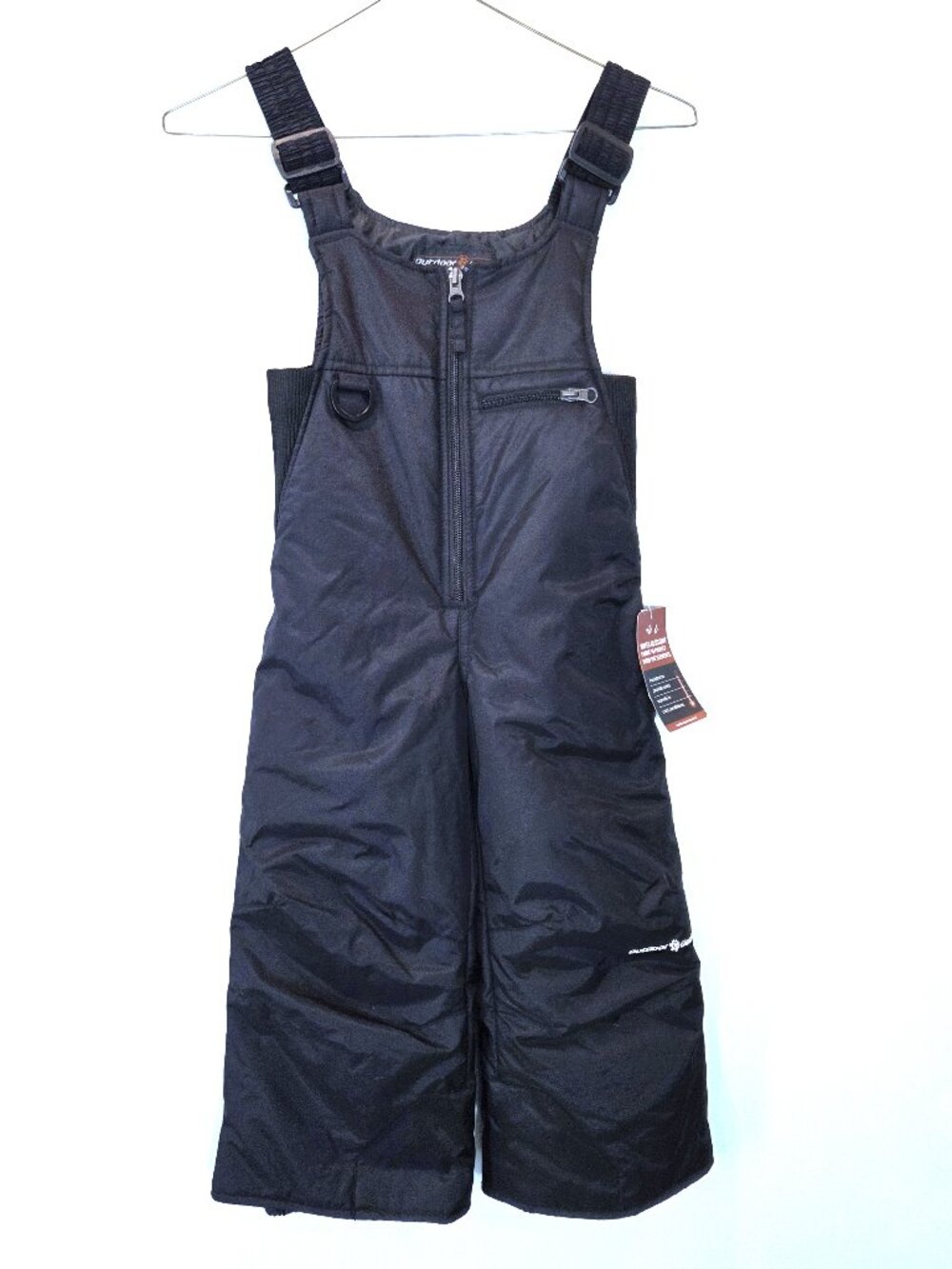 NWT Outdoor Gear Black Snowbib Pants Size 4